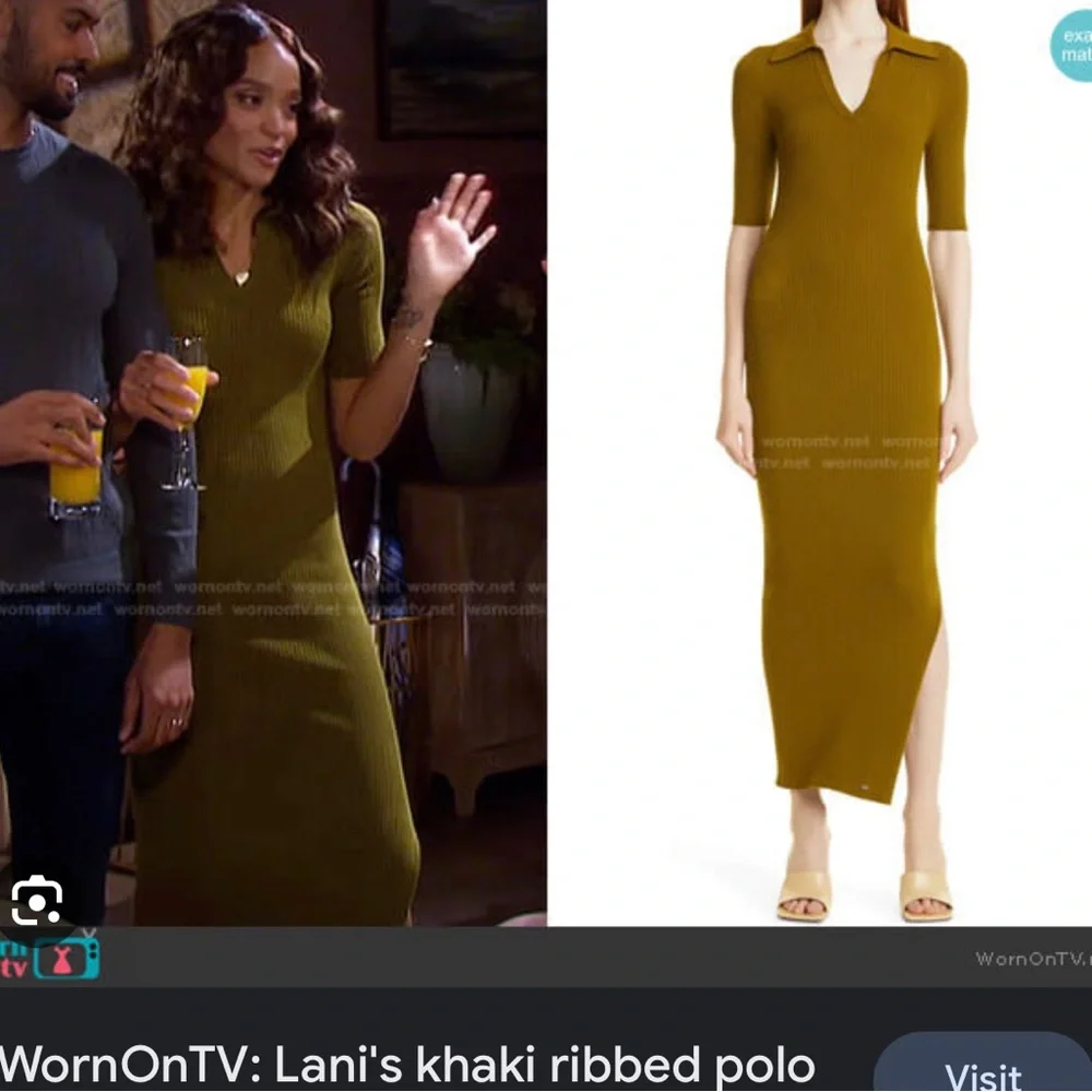 Ted Baker Pileepa Polo Midi Dress - Picture 5 of 8